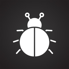 Nature related icon on background for graphic and web design. Simple vector sign. Internet concept symbol for website button or mobile app.