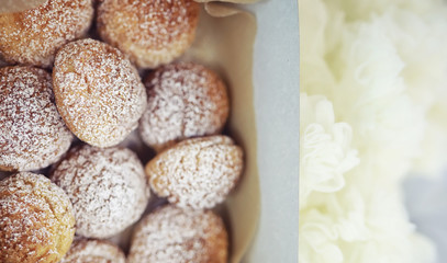 Confectionery flavored cakes for a holiday