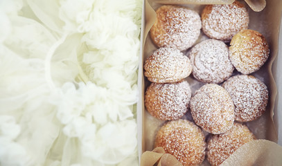 Confectionery flavored cakes for a holiday