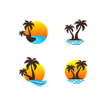 beach logo bundle