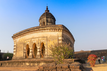 Fototapeta na wymiar Lalji Temple, Bishnupur, West Bengal, India