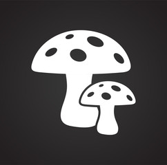 Nature related icon on background for graphic and web design. Simple vector sign. Internet concept symbol for website button or mobile app.