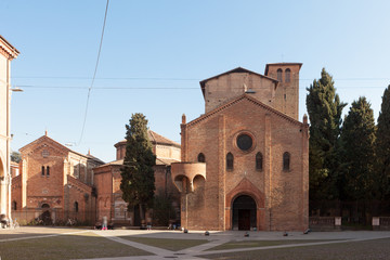 Fototapeta na wymiar Basilica of Santo Stefano