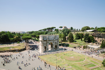 Triumphal Arch of Constantine in Rome