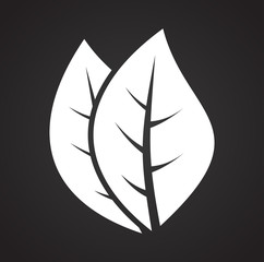 Nature related icon on background for graphic and web design. Simple vector sign. Internet concept symbol for website button or mobile app.