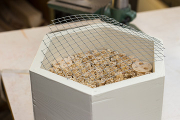 Making an insect hotel