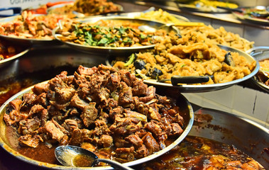 Chinese street food sold in Bangkok Chinatown