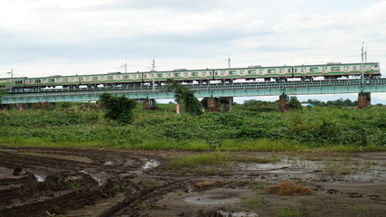 River flood damage