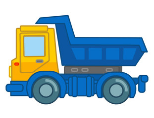 toy, car, vector, truck, monster, illustration, isolated, silhouette, icon, red, transportation, transport, vehicle, drive, white, design, cartoon, flat, black, graphic, colorful, fun, sign, kid, spee