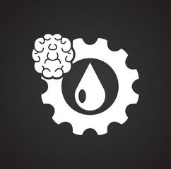 Smart home related icon on background for graphic and web design. Simple vector sign. Internet concept symbol for website button or mobile app.