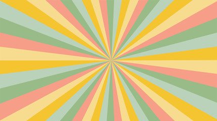 sunburst ray vector color matching background