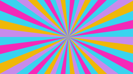 sunburst ray vector color matching background