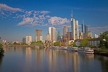     Frankfurt am Main Aussicht Stadtpanorama 