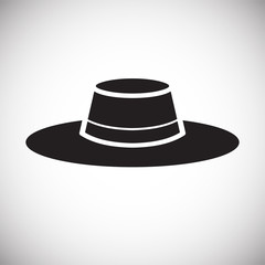 Clothing icon on background for graphic and web design. Simple vector sign. Internet concept symbol for website button or mobile app.