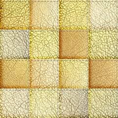 Fototapeta premium seamless leather patchwork background