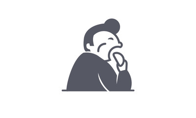 Bao Eating Vector 1