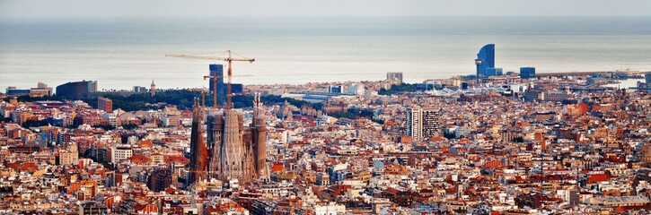 Barcelona skyline