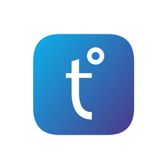 Obraz premium Application icon isolated on white