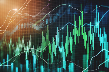 Trade and stock background