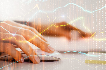 Network and trade concept