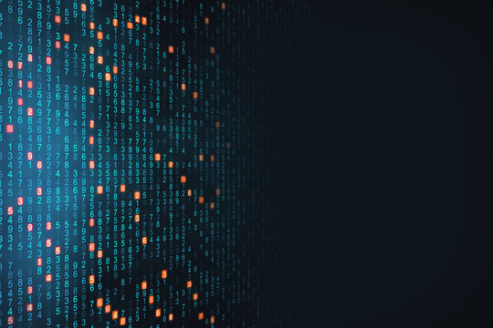 Binary code wallpaper