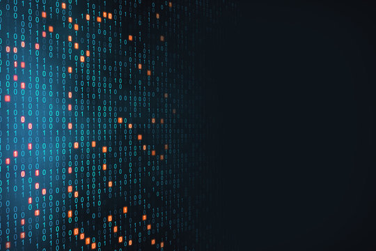 Binary code texture