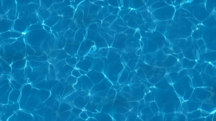 3d rendering water caustics. Texture of the water surface © Vitaly