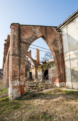 Alte verlassene Villa