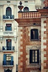 Fototapeta na wymiar Barcelona Street view
