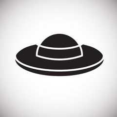 Clothing icon on background for graphic and web design. Simple vector sign. Internet concept symbol for website button or mobile app.