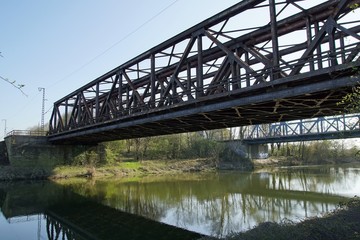 Lippebrücken bei Wesel