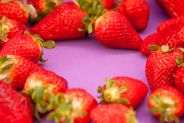 Fresh strawberries 