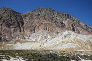 Rand der Caldera auf Nysiros