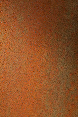 Rusty metal texture background. Free space for text and design.