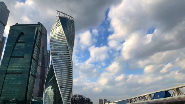 hyperlapse Moscow city