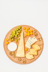 Assorted various delicious on the table