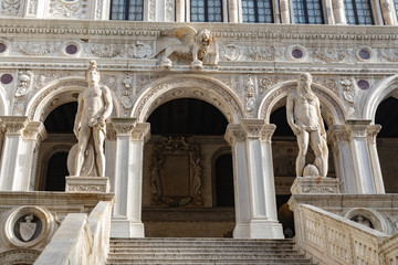Palais des doges à Venise en Italie