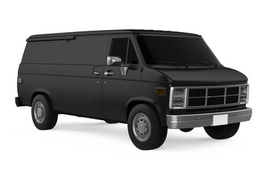 Delivery Van Isolated