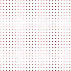 Red  dots  on white background   
