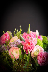 Romantischer Blumenstrauß