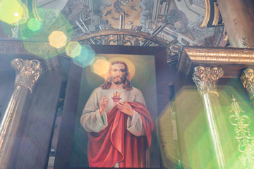 Bernardine church interior. Sacristy