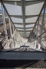 Fototapeta premium passerelle de gare