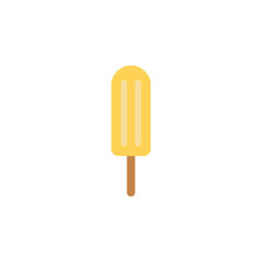 ice cream banana colored icon. Element of ice cream illustration icon. Signs and symbols can be used for web, logo, mobile app, UI, UX