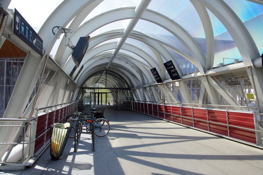 passerelle de gare