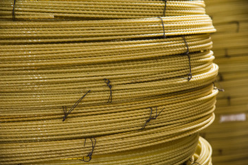 Producing fiberglass rods - manufacture of composite reinforcement