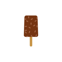 ice cream chocolate colored icon. Element of ice cream illustration icon. Signs and symbols can be used for web, logo, mobile app, UI, UX
