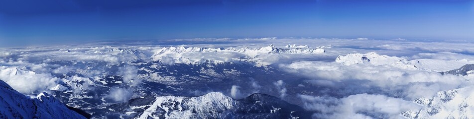 Obraz premium panoramic view of mountains