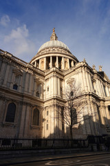 Fototapeta na wymiar Photo from iconic Saint Paul Cathedral in the heart of London, United Kingdom