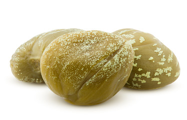 caper isolated on white background, clipping path, full depth of field