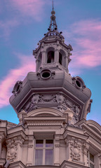 Fototapeta premium ROMANIAN ARCHITECTURE AT DAWN